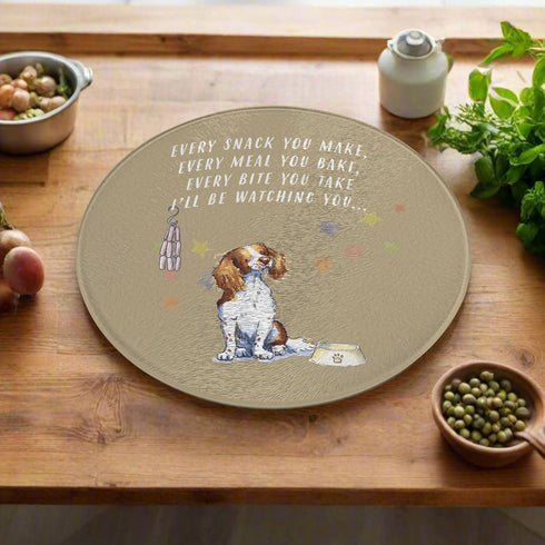 Springer Spaniel Red & White Trivet